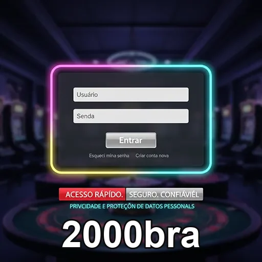 Ilustração de Explore o App Móvel da 2000bra para Cassinos Online